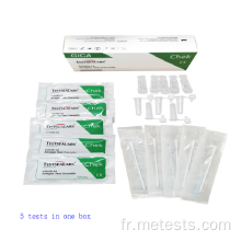 Test antigène COVID-19 Cassette Nasal-Nasal (5pcs / boîte)